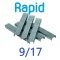 Скобы для степлера 9/17 Rapid Strong (уп. 1000шт.)